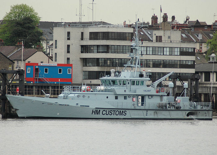HMRC Valiant pictured at Gravesend on 6th May 2006