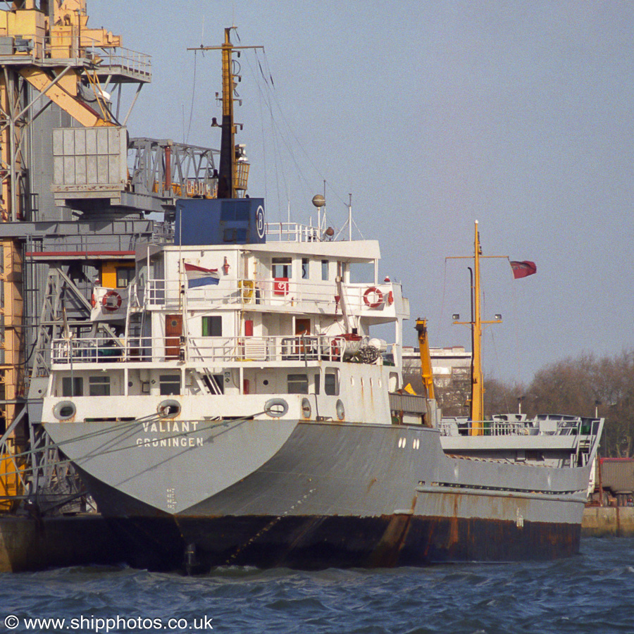 Photograph of the vessel  Valiant pictured at Southampton on 28th January 2002