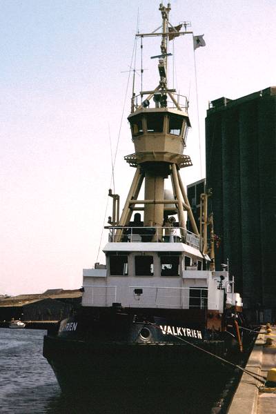 Photograph of the vessel  Valkyrien pictured in Fredericia on 29th May 1998