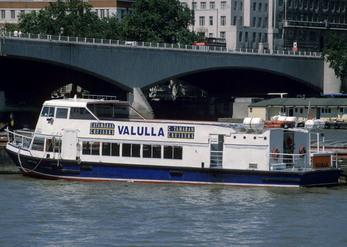  Valulla pictured in London on 19th July 1997