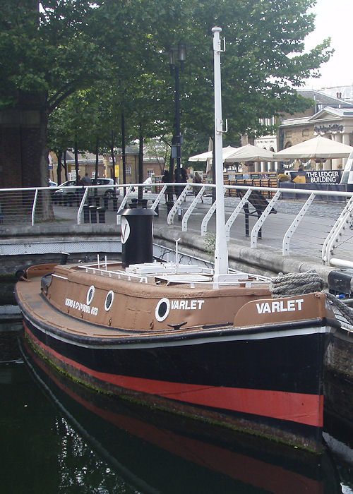  Varlet pictured in West India Dock, London on 14th June 2009