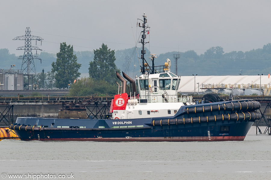 Photograph of the vessel  VB Dolphin pictured at London Gateway on 19th July 2025