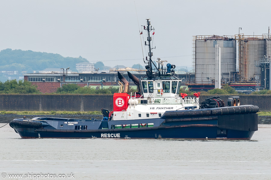 Photograph of the vessel  VB Panther pictured at London Gateway on 19th July 2025