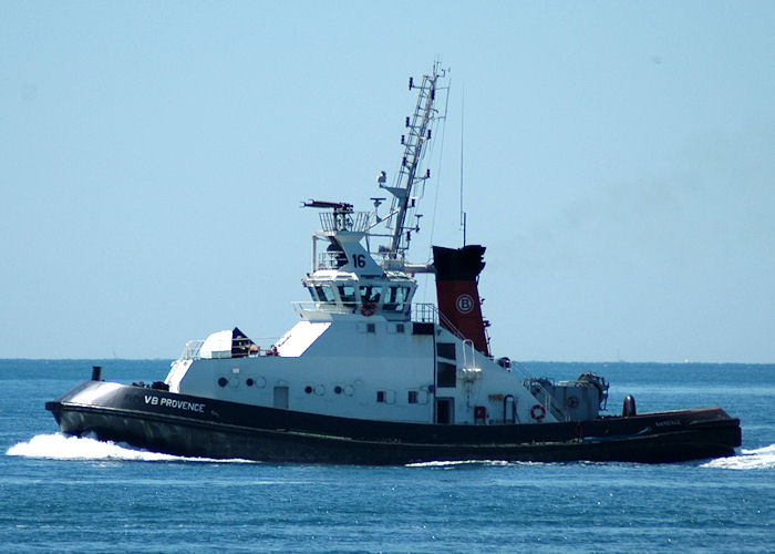 Photograph of the vessel  VB Provence pictured in the Golf de Fos on 10th August 2008