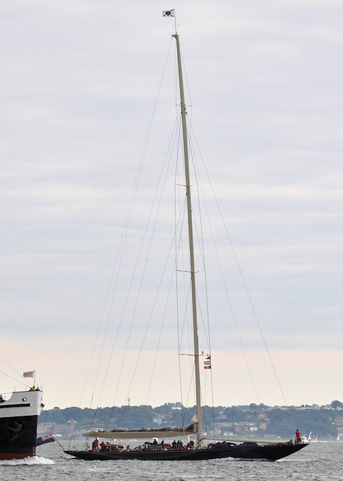 Photograph of the vessel  Velsheda pictured on Southampton Water on 20th July 2012