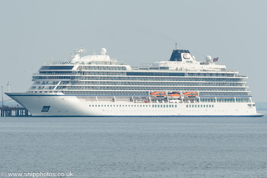 Photograph of the vessel  Viking Saturn pictured at Invergordon on 12th May 2024