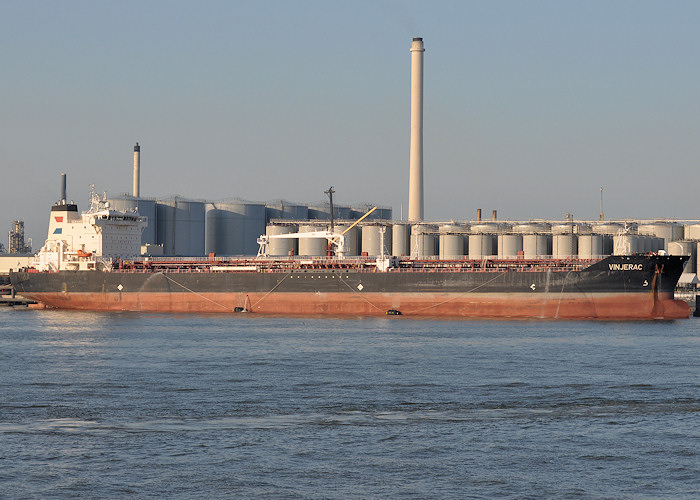 Photograph of the vessel  Vinjerac pictured in 1e Petroleumhaven, Rotterdam on 26th June 2012