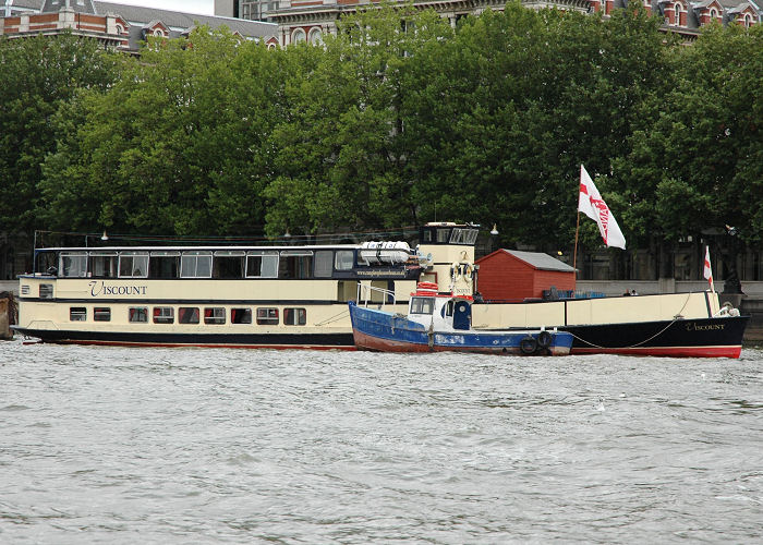 Photograph of the vessel  Viscount pictured in London on 6th August 2006