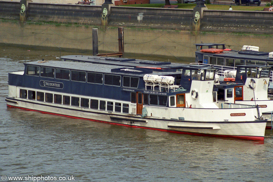  Viscountess pictured in London on 3rd September 2002