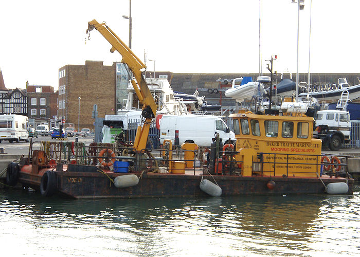 Photograph of the vessel  Voe III pictured in Camber Dock, Portsmouth on 29th June 2008