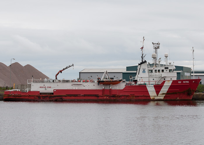 Photograph of the vessel  VOS Patrol pictured at Leith on 15th June 2014
