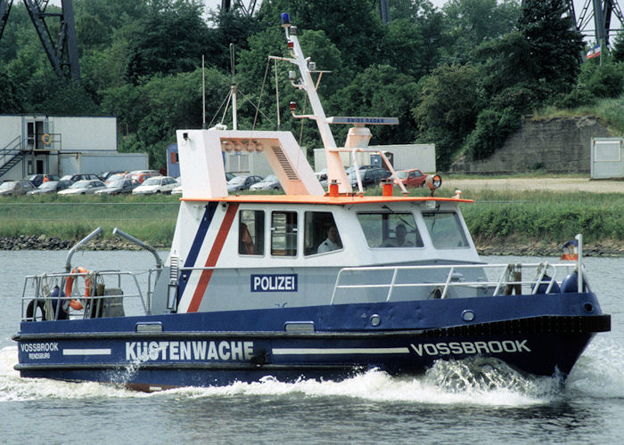 Photograph of the vessel  Vossbrook pictured at Rendsburg on 8th June 1997
