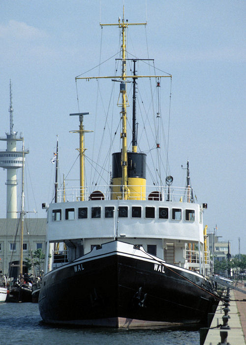 Photograph of the vessel  Wal pictured at Bremerhaven on 6th June 1997