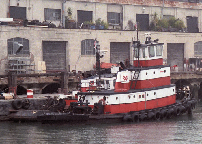 Photograph of the vessel  Warrior pictured at San Francisco on 6th November 1988