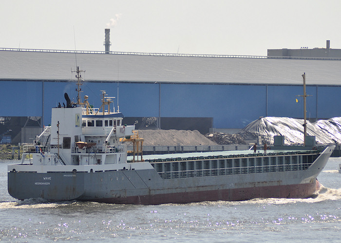 Photograph of the vessel  Wave pictured passing Vlaardingen on 27th June 2011