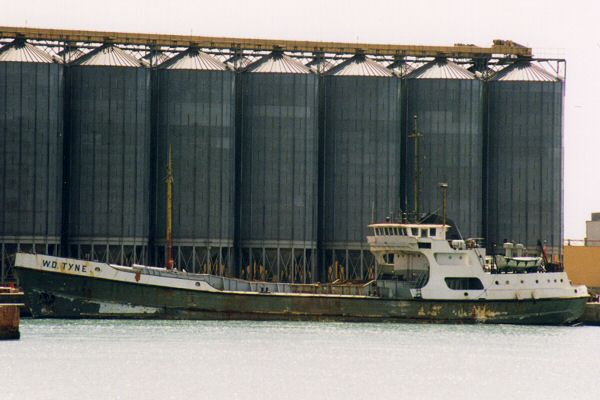 Photograph of the vessel  W.D. Tyne pictured in Southampton on 14th May 1996