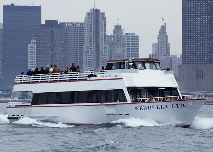 Photograph of the vessel  Wendella Ltd pictured in Chicago on 23rd September 1994