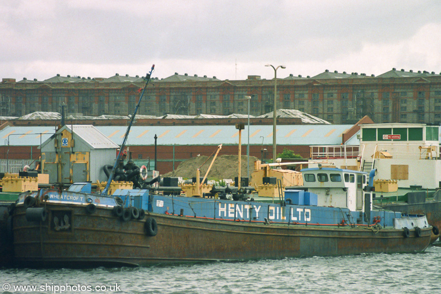 Photograph of the vessel  Wheatcroft pictured in Liverpool on 19th June 2004