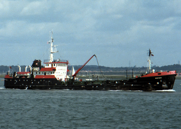 Photograph of the vessel  Whitank pictured in Portsmouth Harbour on 29th August 1988
