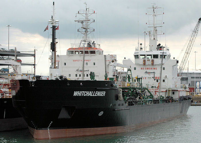  Whitchallenger pictured in Empress Dock, Southampton on 14th August 2010