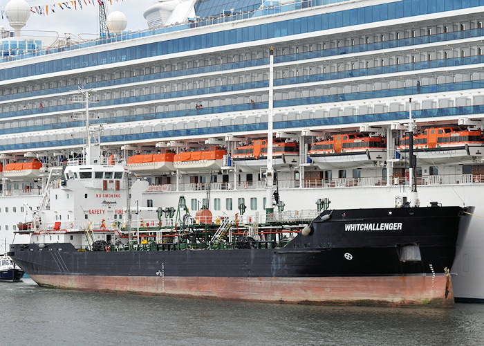 Photograph of the vessel  Whitchallenger pictured at Southampton on 6th August 2011