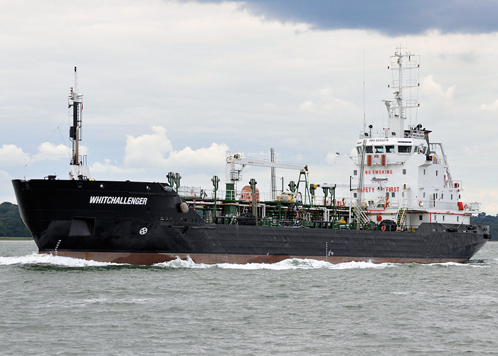 Photograph of the vessel  Whitchallenger pictured on Southampton Water on 20th July 2012