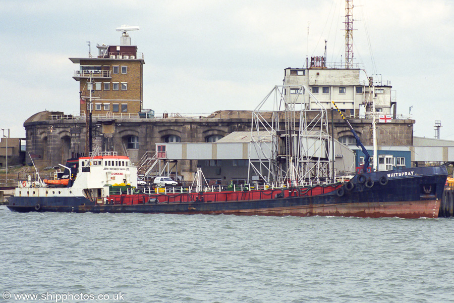 Photograph of the vessel  Whitspray pictured at Sheerness on 1st September 2001
