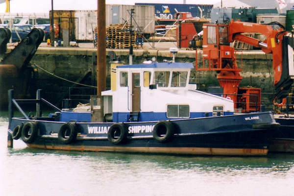 Photograph of the vessel  Wilanne pictured in Empress Dock, Southampton on 12th April 2000