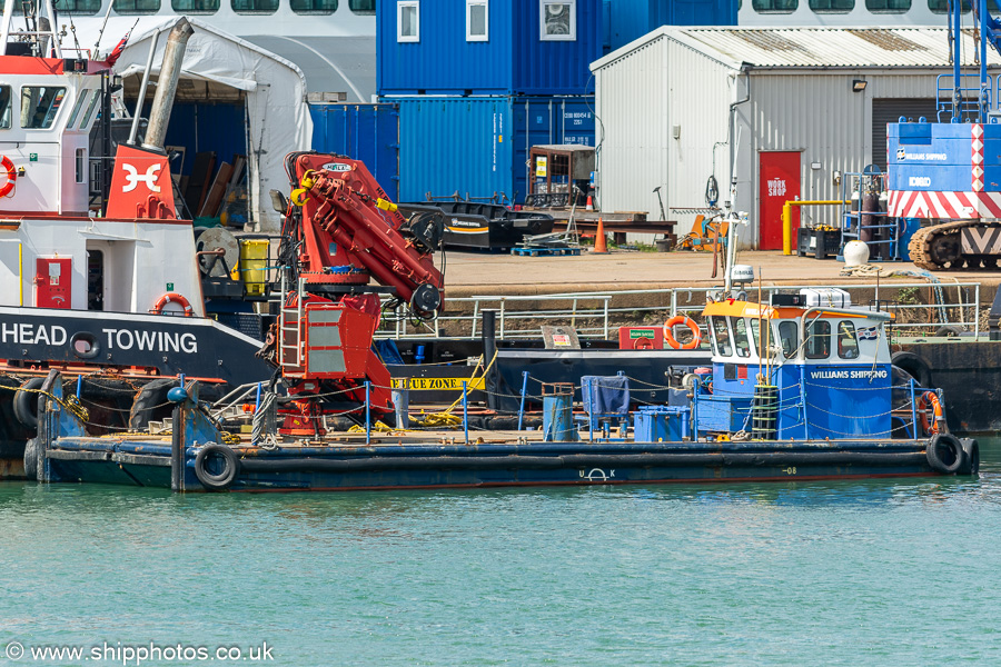 Photograph of the vessel  Wilcat pictured in Empress Dock, Southampton on 20th April 2024