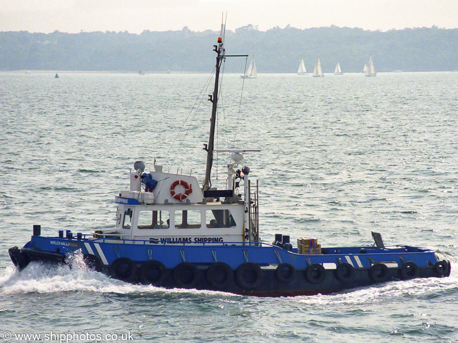 Photograph of the vessel  Wilchallenge pictured in the Solent on 6th July 2002