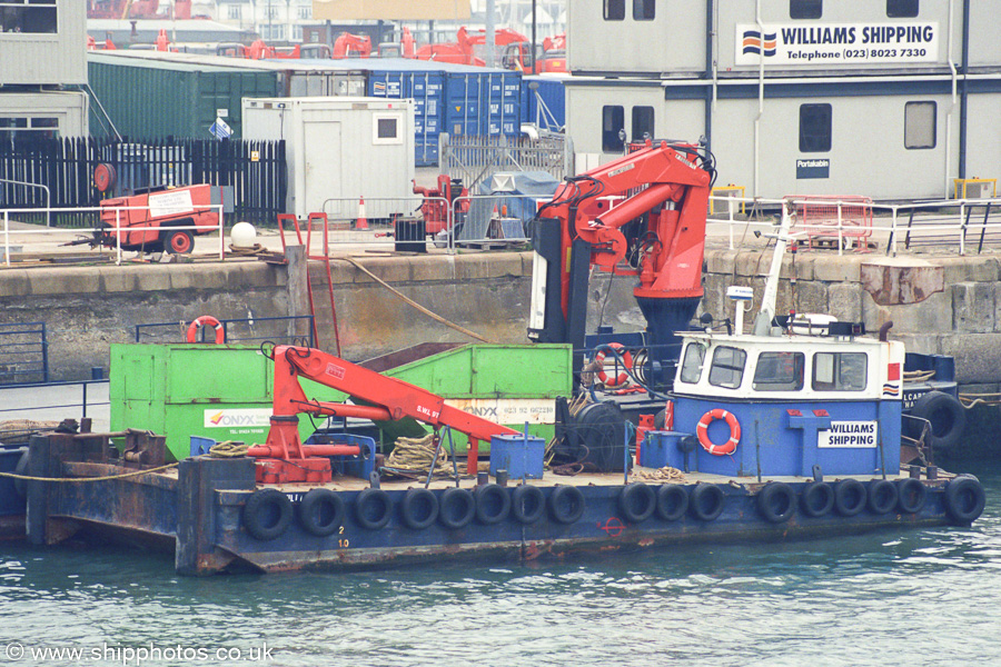 Photograph of the vessel  Wilflow pictured in Empress Dock, Southampton on 12th April 2003