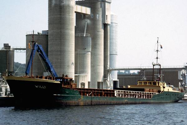 Photograph of the vessel  Willy pictured in Vejle on 29th May 1998