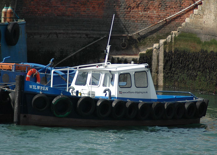 Photograph of the vessel  Wilwren pictured in Empress Dock, Southampton on 22nd April 2006