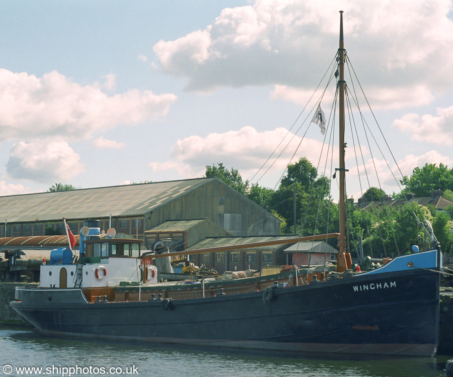Photograph of the vessel  Wincham pictured at Runcorn on 30th August 2003