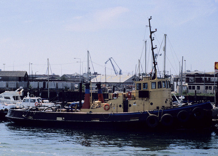 Photograph of the vessel  Wyepress pictured at American Wharf, Southampton on 21st July 1996