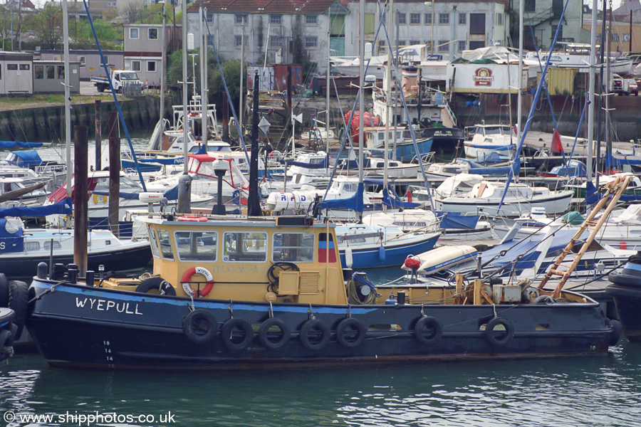 Photograph of the vessel  Wyepull pictured at American Wharf, Southampton on 20th April 2002