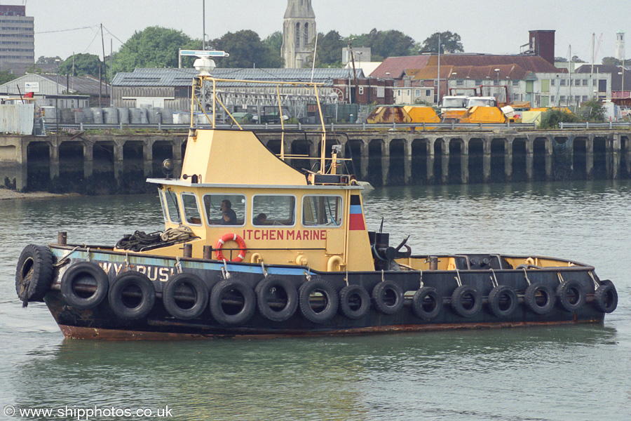 Photograph of the vessel  Wyepush pictured at Southampton on 22nd September 2001