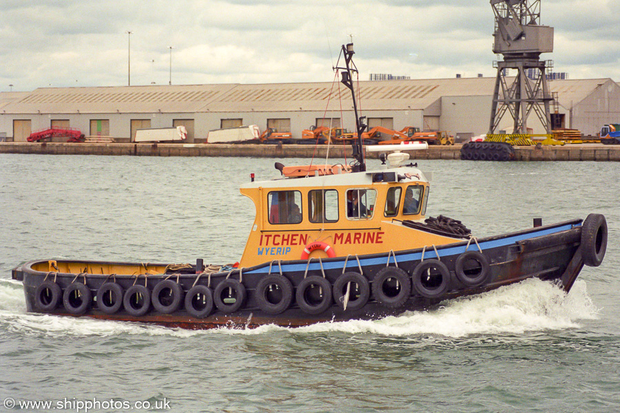 Photograph of the vessel  Wyerip pictured at Southampton on 13th June 2002