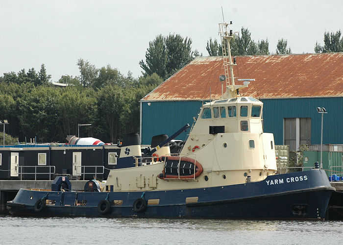 Photograph of the vessel  Yarm Cross pictured at Hebburn on 8th August 2010