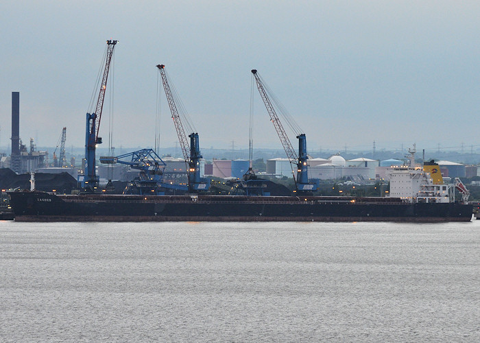 Photograph of the vessel  Zagreb pictured at Humber International Terminal, Immingham on 21st June 2012