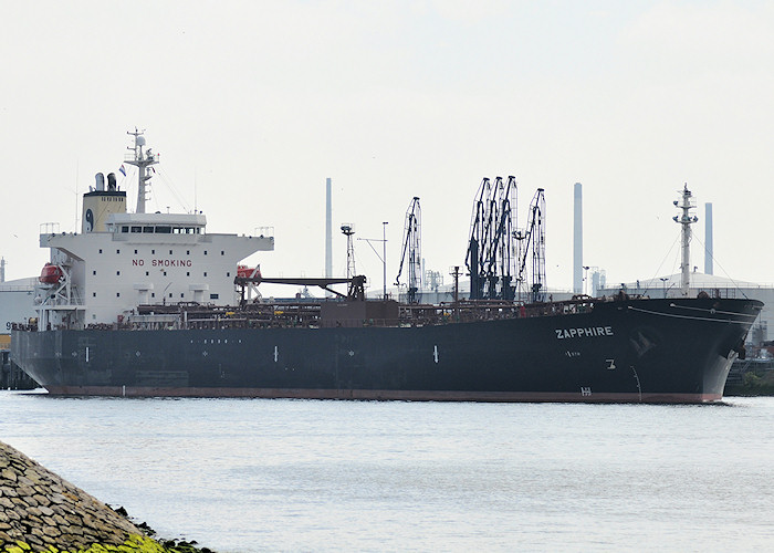 Photograph of the vessel  Zapphire pictured in 2e Petroleumhaven, Rotterdam on 26th June 2011