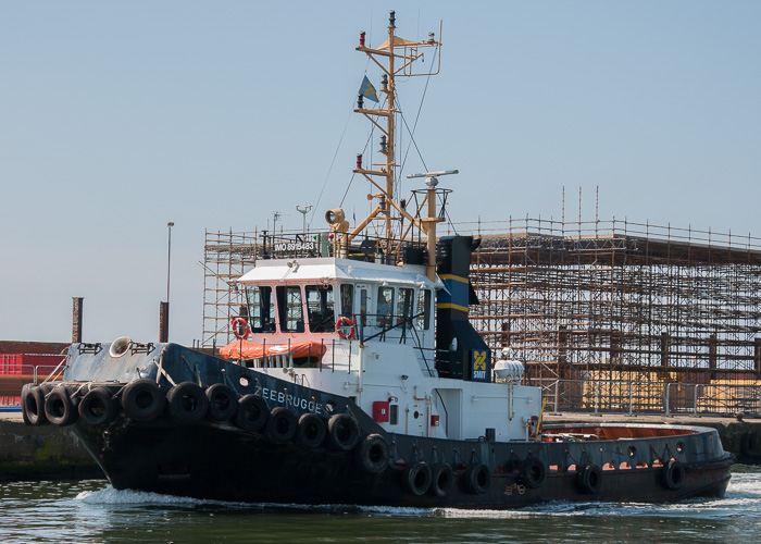 Photograph of the vessel  Zeebrugge pictured at Liverpool on 31st May 2014