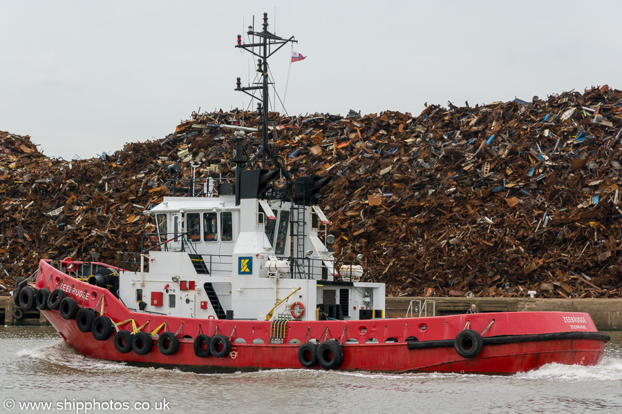 Photograph of the vessel  Zeebrugge pictured in Canada Dock, Liverpool on 3rd August 2019