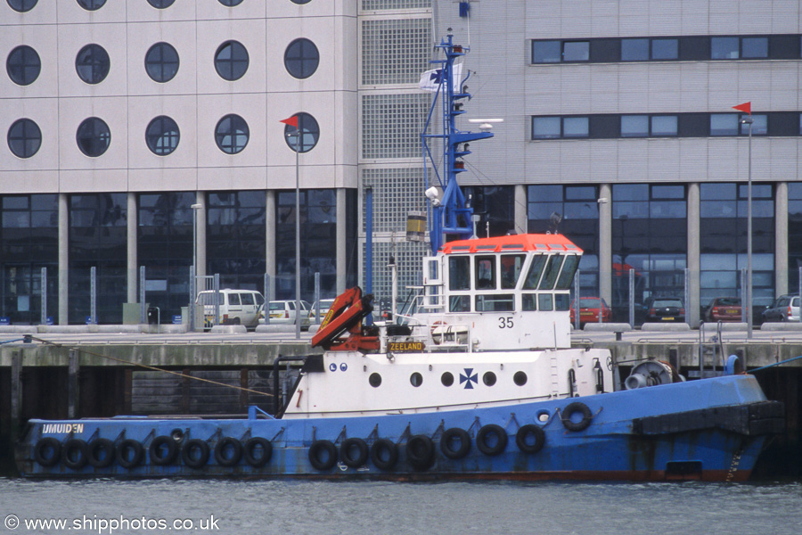Photograph of the vessel  Zeeland pictured on the Noordzeekanaal at Ijmuiden on 16th June 2002