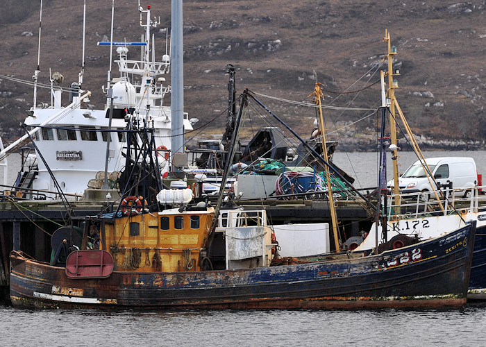 Photograph of the vessel fv Zenith pictured at Ullapool on 13th April 2012