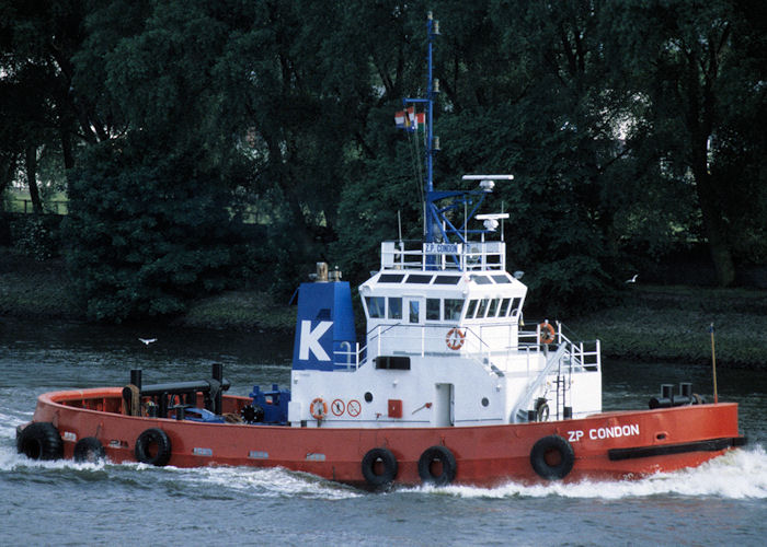 Photograph of the vessel  ZP Condon pictured at Hamburg on 9th June 1997