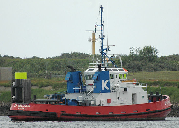 Photograph of the vessel  ZP Montelena pictured on the Calandkanaal, Europoort on 20th June 2010