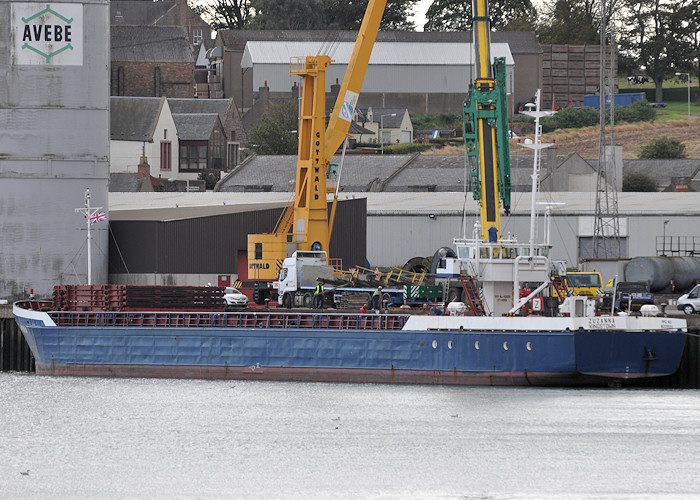 Photograph of the vessel  Zuzanna pictured at Montrose on 17th September 2012